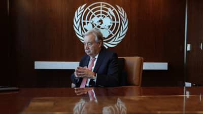UN Secretary-General Antonio Guterres