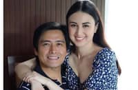 Beautiful couple Alfred Vargas and Yasmine Espiritu-Vargas