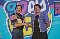 KD Dizon, VP and Head of Globe Business and Grace F. Baluyan, Assistant Secretary, Regional Operations Group, Department of Trade and Industry.