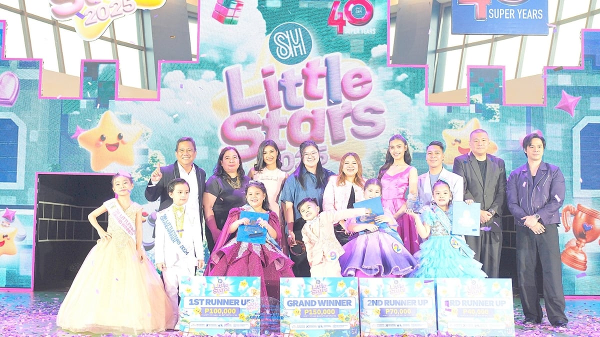 SM Little Stars 2025 lit up MOA Music Hall as young talents shined, with Xian Echo Zamora crowned Grand Winner — showing how SM Supermalls supports little ones’ dreams as they shine into stardom!.