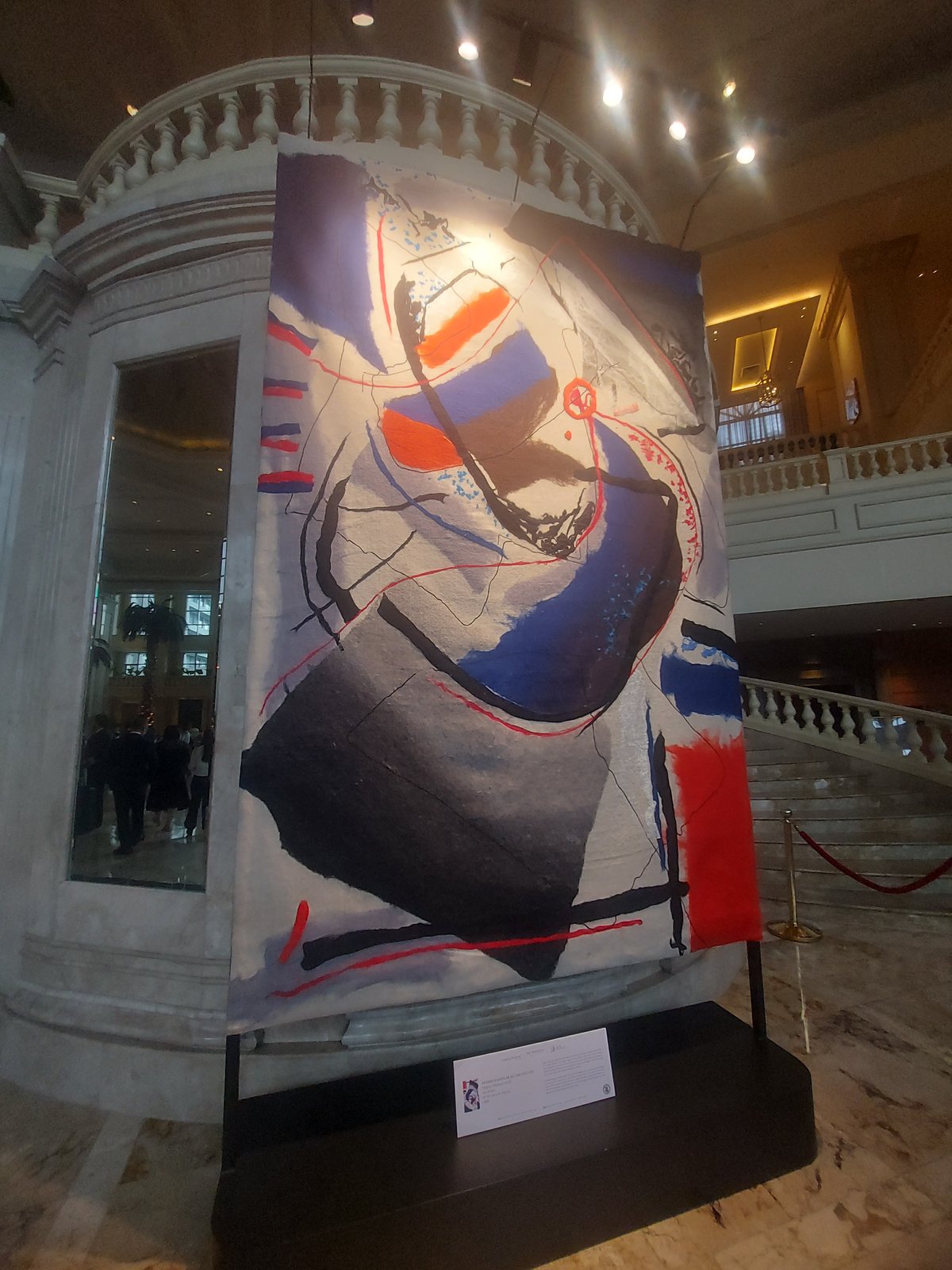 THE tapestries are on view until the end of the month.