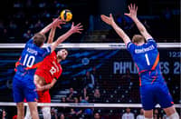 ADIS Lagumdzija pours 28 points to carry Turkey into the quarterfinals after knocking out the Netherlands in four sets in their 2025 FIVB Volleyball Men’s World Championship Round of 16 clash.