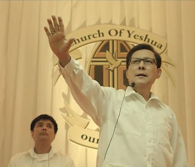 Tirso Cruz III as the Bishop and his assistant.