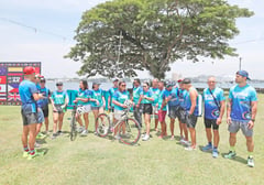 All set for Damosa Land 5150 triathlon