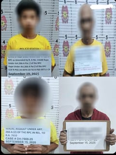 PRO3 arrests wanted suspects in Bataan, Olongapo for sexual crimes