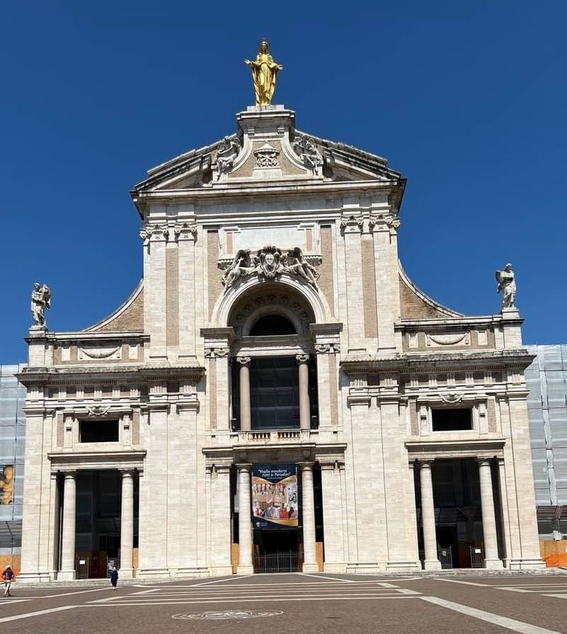 Franciscan Origin The Basilica of Santa Maria degli Angeli.