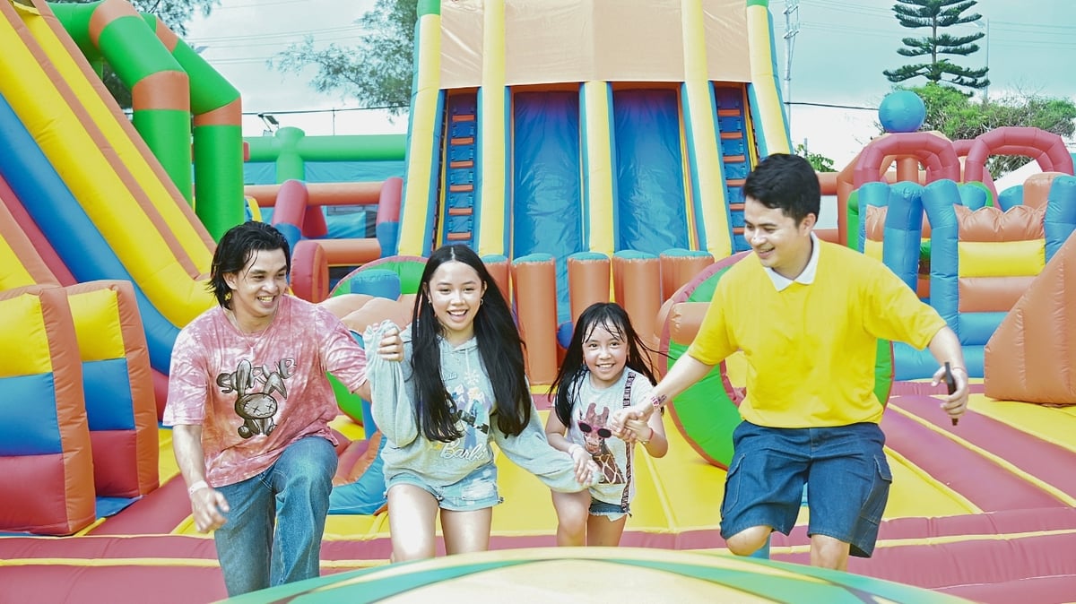 Family fun unleashed at Cartoonville, Sky Ranch Tagaytay! From giant slides to colorful inflatables, every moment here is pure joy and adventure for kids and kids-at-heart.