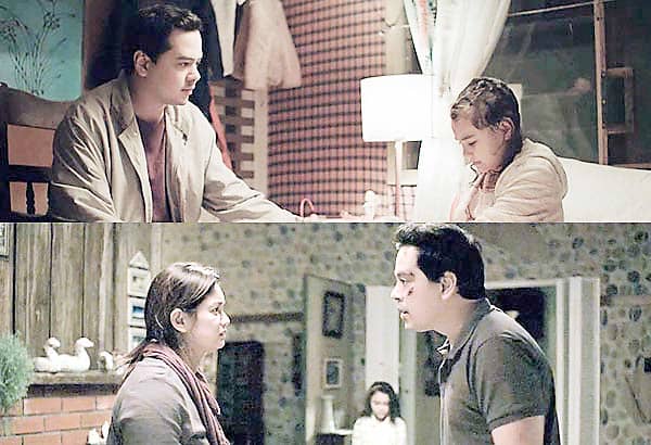 John Lloyd Cruz and Krystal Brimner in ‘Honor Thy Father.’