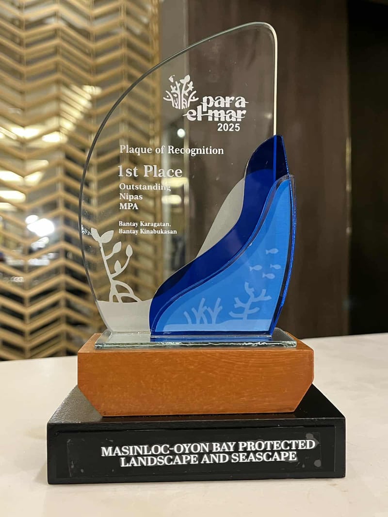 Masinloc, Oyon Bay marine sanctuary wins big at Para El MAR Awards
