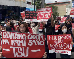 ‘Jail the corrupt,’ cry Angeles demonstrators