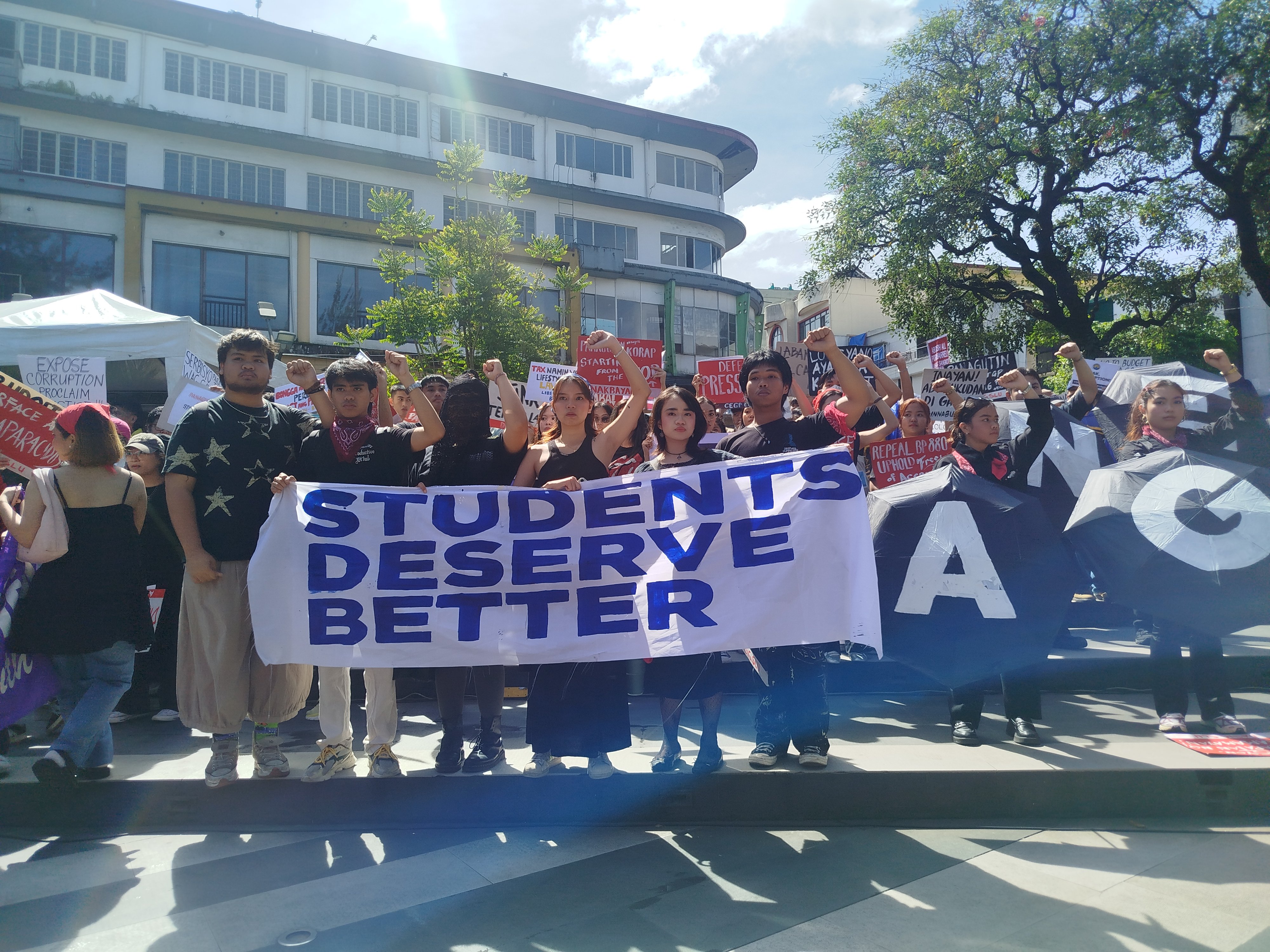 Baguio, Benguet protesters march against corruption