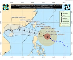 Nando nears Northern Luzon as evacuations start