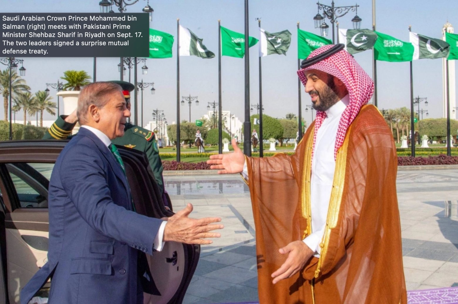 Saudi Arabia under Pakistan nuclear umbrella