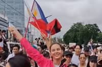 Catriona Gray joining the Trillion Peso March