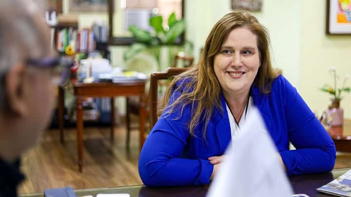 For Ambassador Dana Kursh, her mission goes beyond policy work or formal agreements.