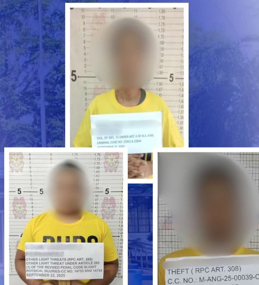 Bataan police nab Top 3 Most Wanted, two others in province-wide sweep