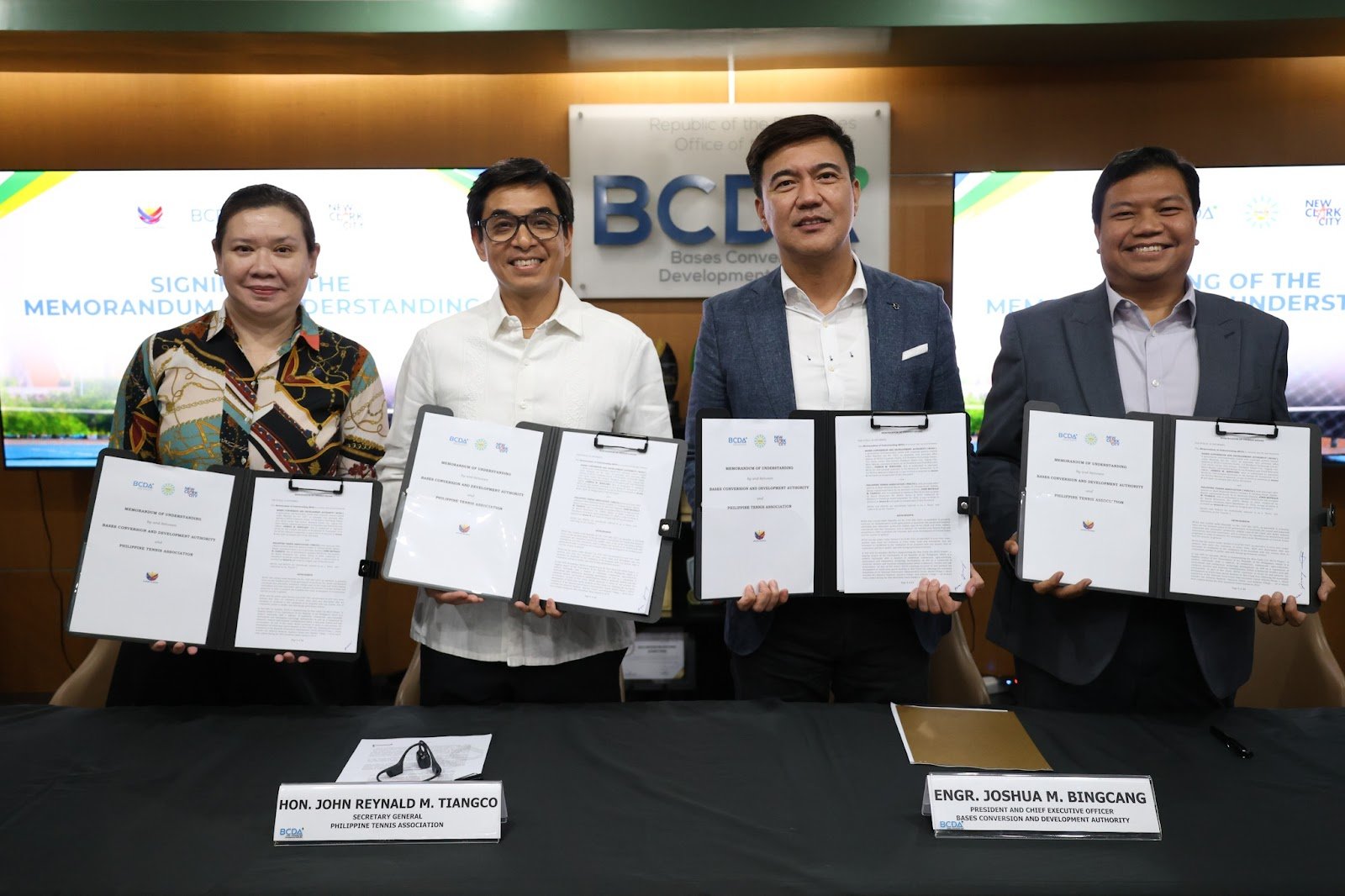 BCDA, Philta to establish tennis center