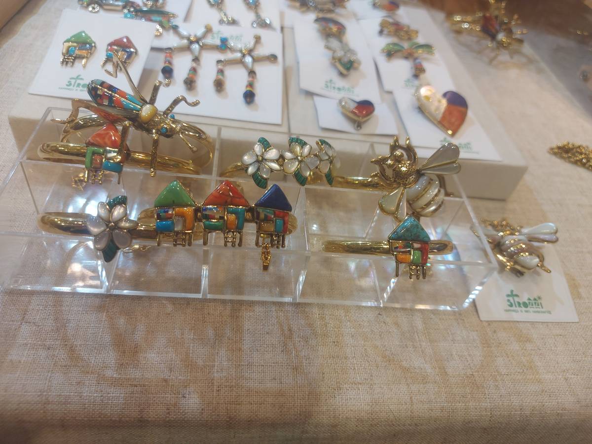 BANGLES in Filipino motifs.