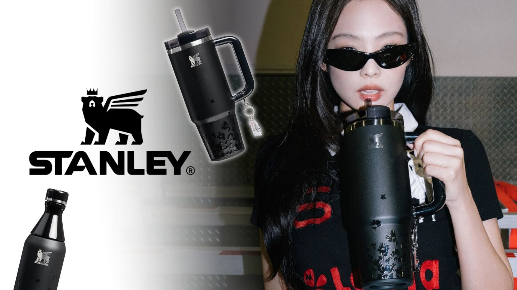 Stanley 1913 teams up with BLACKPINK’s Jennie for limited-edition Luxe Hydration Collection