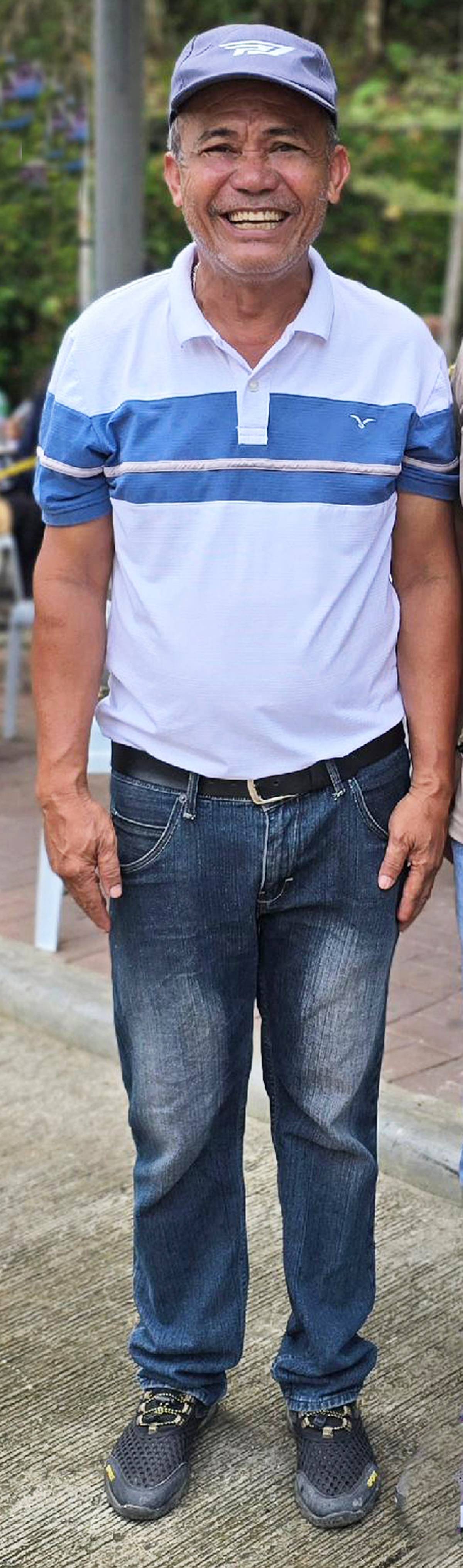 Remegio Kiamco Benitez, Barangay captain of Lanipga,Carmen