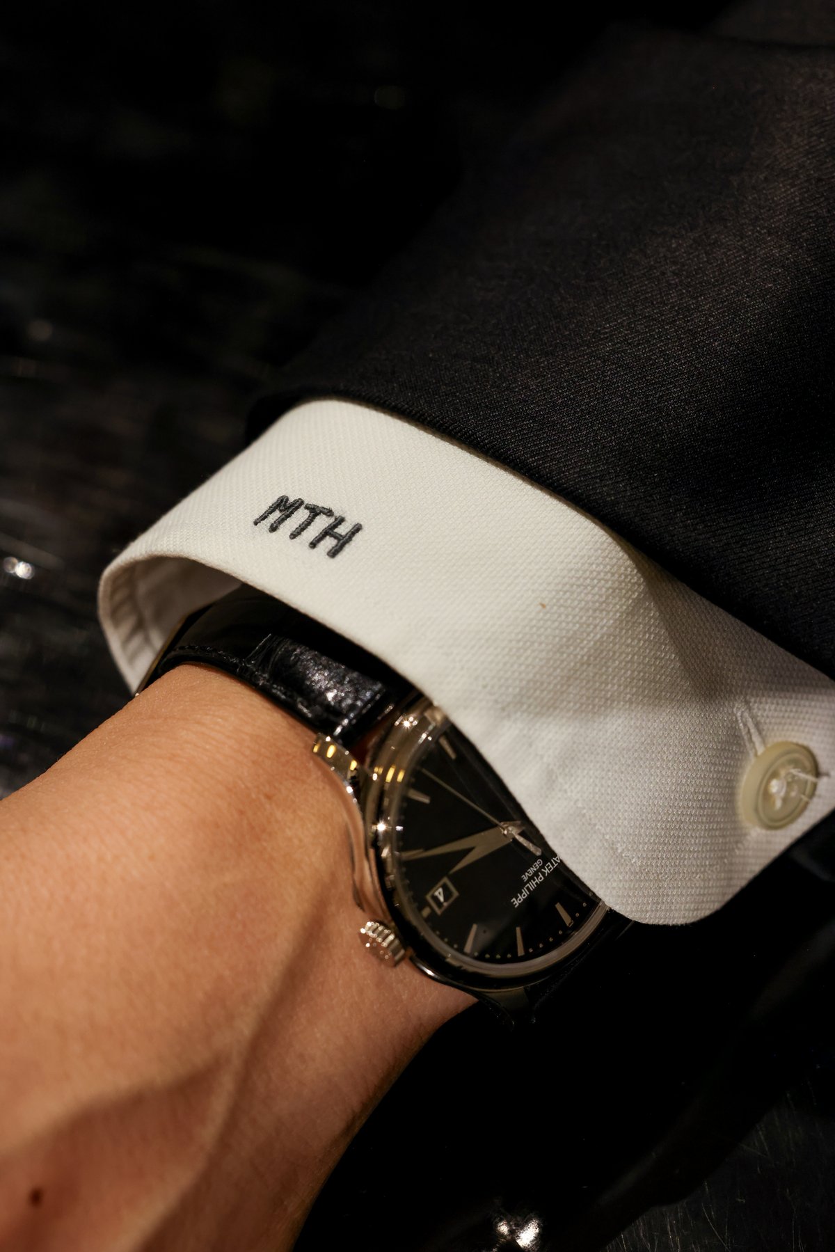 Bespoke Ascot Chang pieces with personalized embroideries.
