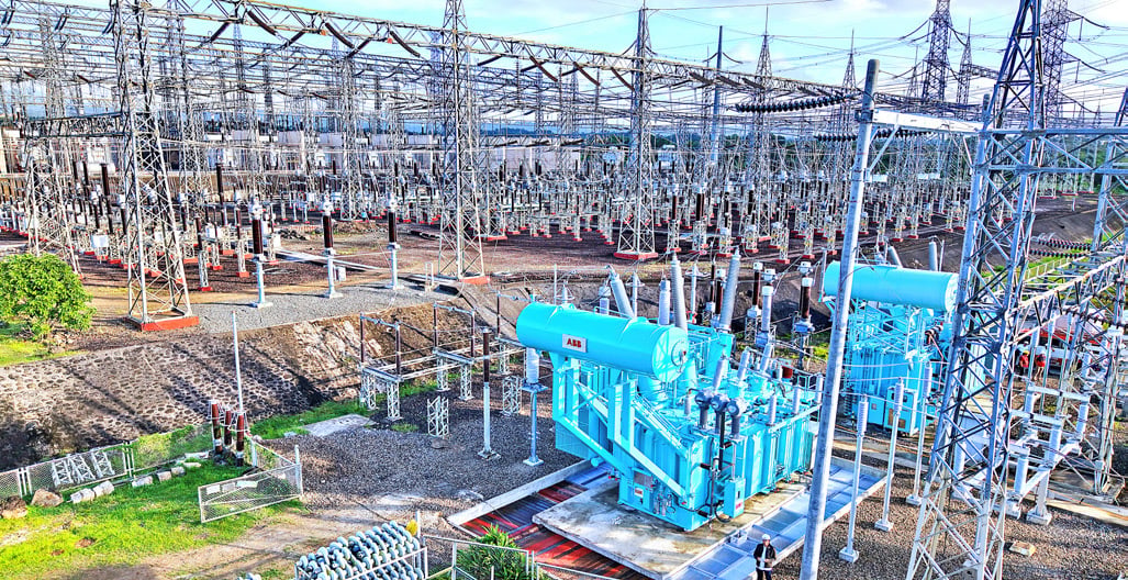 Enhancing capacity for growth. Meralco is committed to delivering reliable, resilient, and future-ready electricity service to its growing customer base through continuous infrastructure upgrades. Seen in photo is the Tayabas Power Transformer, whose capacity was increased to 300 megavoltamperes from 100 MVA to support load growth in portions of Quezon and Laguna provinces.