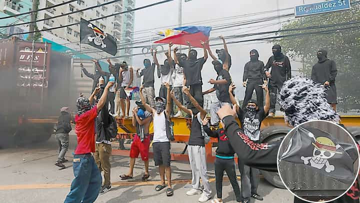 YOUTH protesters pack Luneta Park on 21 September for the ‘Trillion Peso March,’ waving the ‘One Piece’ flag as a bold symbol of defiance against billions lost to ghost and substandard flood control projects.