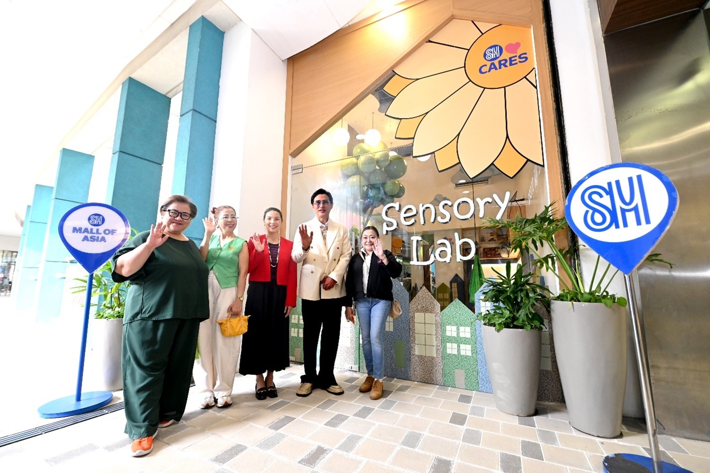 SM unveils sensory lab