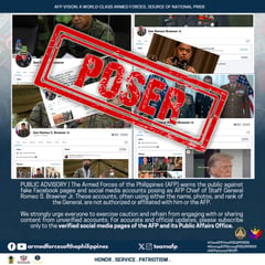 AFP flags fake accounts posing as Gen. Brawner