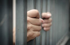Female insurgent leader behind bars