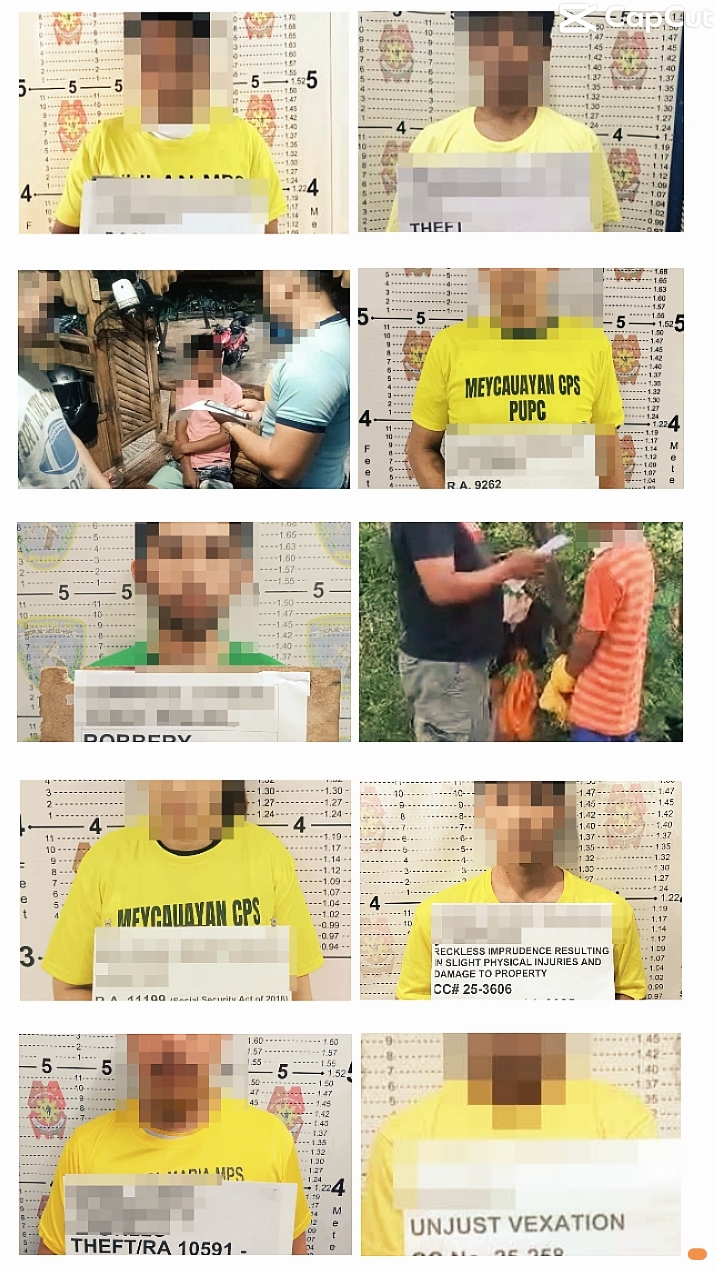 12 wanted persons arrested in Bulacan manhunt operations
