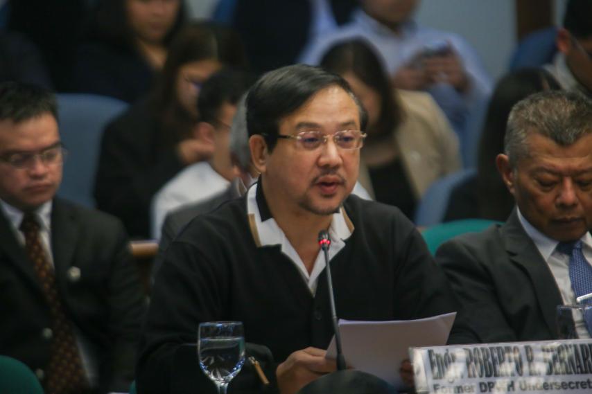  Ex-Usec Bernardo to testify vs DPWH-Mimaropa execs 
