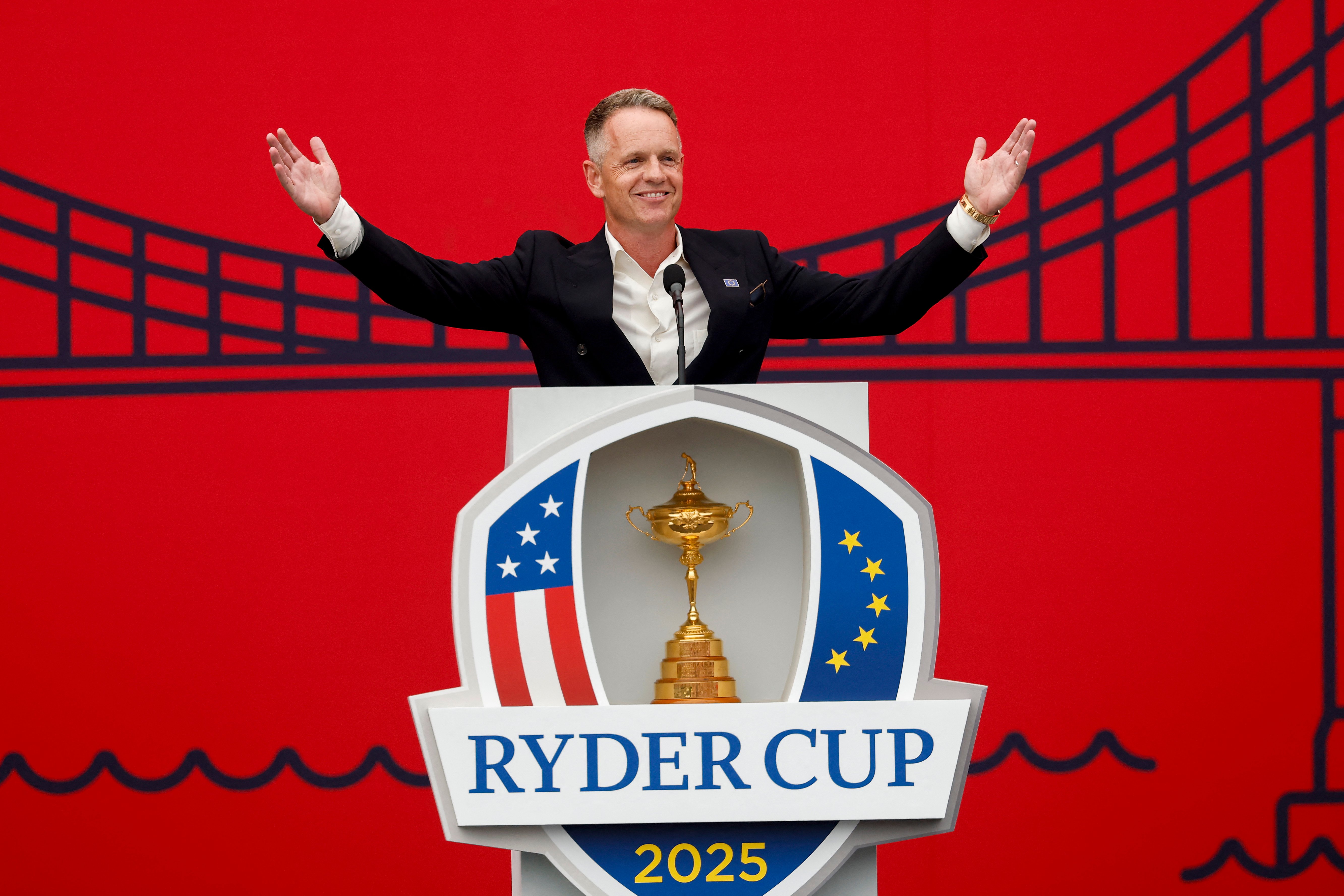 CAPTAIN Luke Donald and his Team Europe declare readiness to win during the opening ceremony of the 2025 Ryder Cup that starts on Friday at the Bethpage Black Golf Course in Farmingdale, New York.