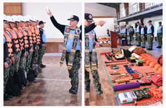 Police in Central Luzon test disaster gear as Opong nears