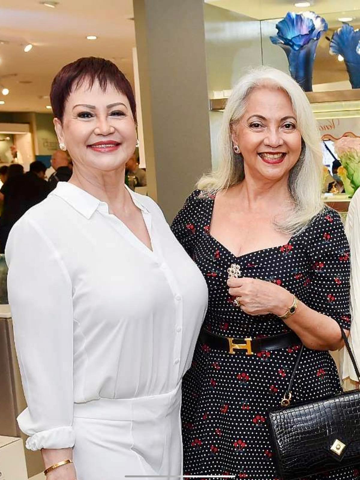 Princess Disini and Yrna Ileto.