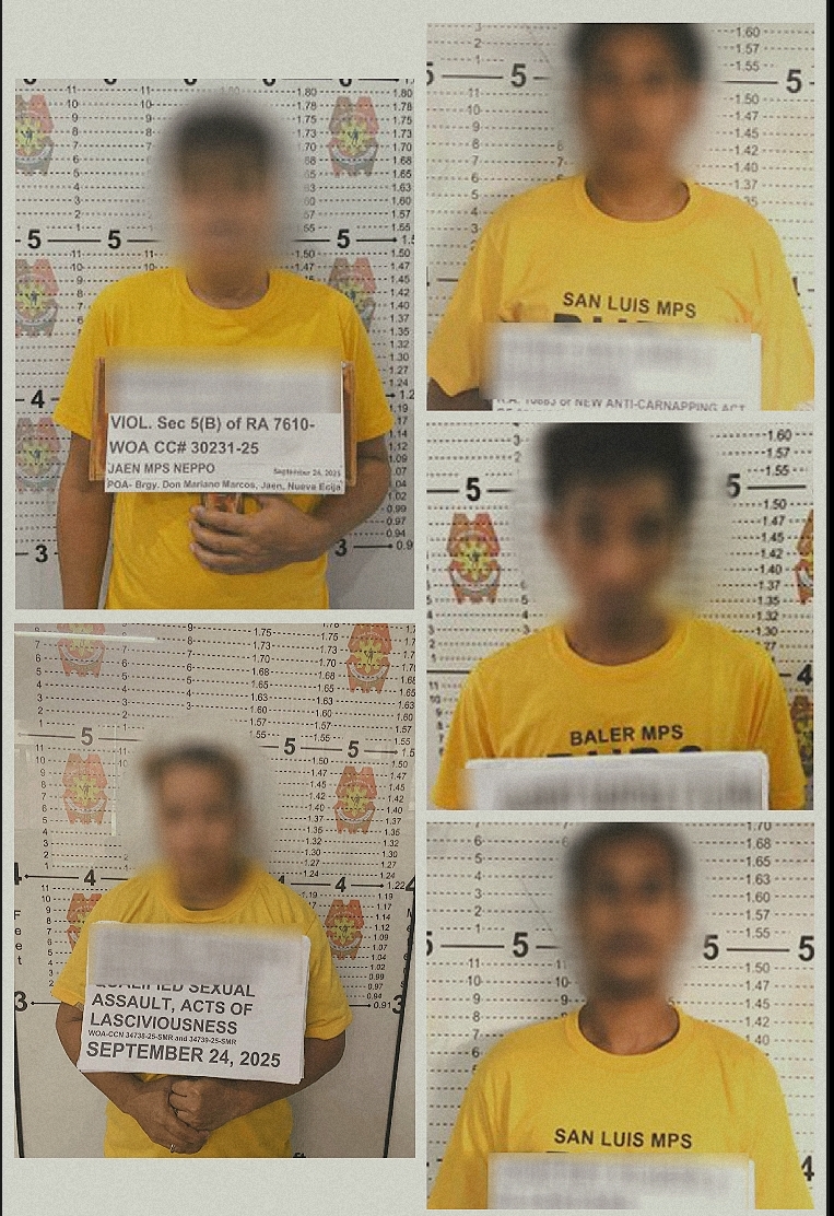 Five 'most wanted' criminals nabbed in Central Luzon police ops