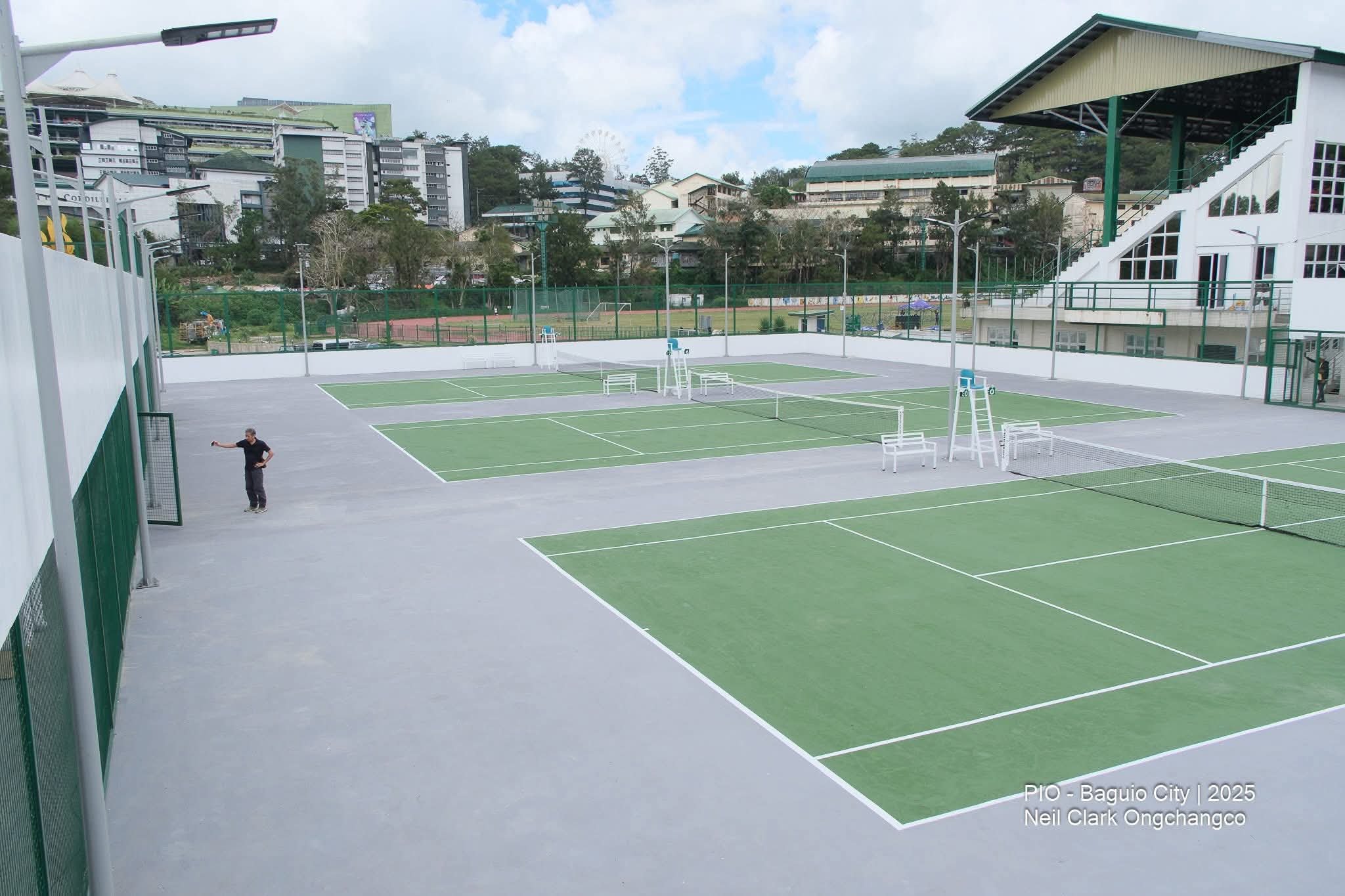 Baguio council sets inquiry into Discaya-awarded tennis court and parking project