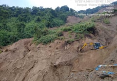 14 national roads closed as storm, monsoon batter Luzon, Visayas