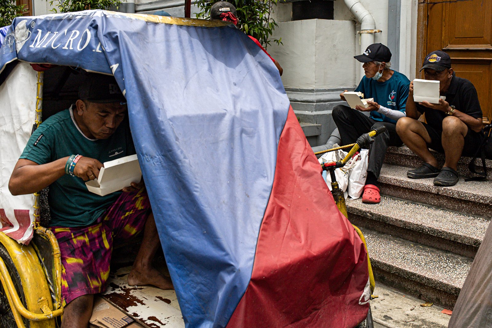 Individuals wait in line to receive food packs during a feeding program organized by a private group at San Vicente de Paul Parish in Manila on Saturday, 27 September 2025.

President Ferdinand Marcos Jr. ordered Friday the transfer of the Department of Public Works and Highways’ ₱36 billion flood control budget for 2026 to the Department of Social Welfare and Development to fund its programs, including the Assistance to Individuals in Crisis Situation (AICS), the Sustainable Livelihood Program, and the Pantawid Pamilyang Pilipino Program (4Ps).