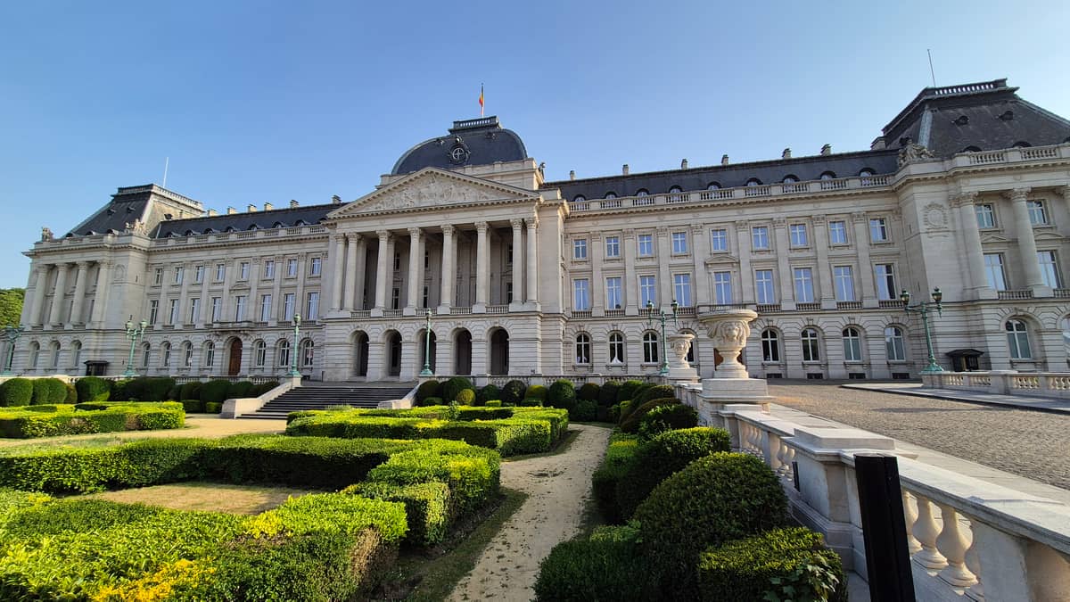 Palais Royal de Bruxelles.