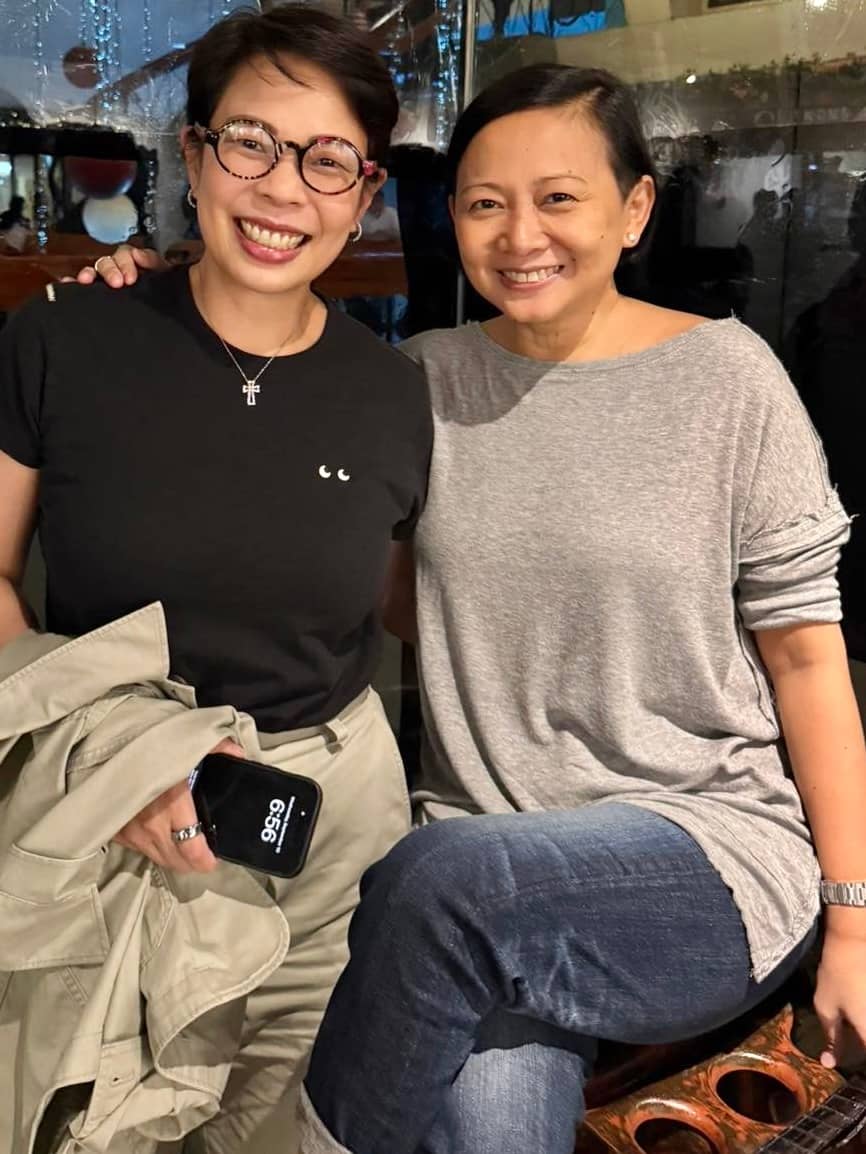 Trina Alindogan and Rhea Tan.