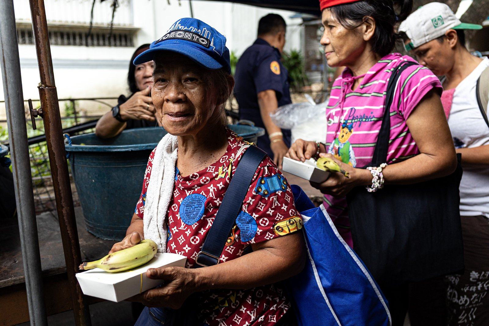 Individuals wait in line to receive food packs during a feeding program organized by a private group at San Vicente de Paul Parish in Manila on Saturday, 27 September 2025.

President Ferdinand Marcos Jr. ordered Friday the transfer of the Department of Public Works and Highways’ ₱36 billion flood control budget for 2026 to the Department of Social Welfare and Development to fund its programs, including the Assistance to Individuals in Crisis Situation (AICS), the Sustainable Livelihood Program, and the Pantawid Pamilyang Pilipino Program (4Ps).
