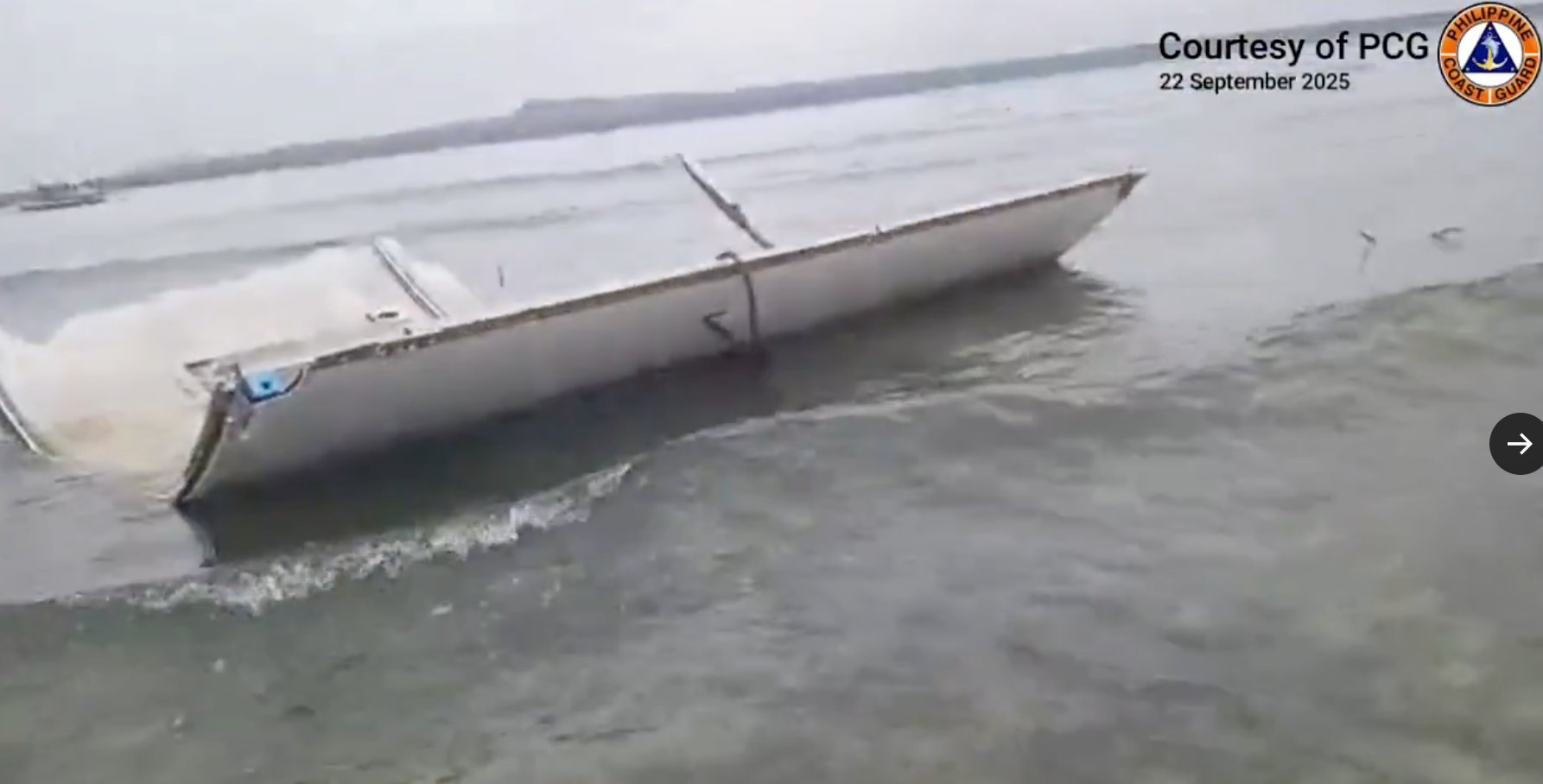 PCG receives suspected Chinese rocket debris near Cuyo, Palawan