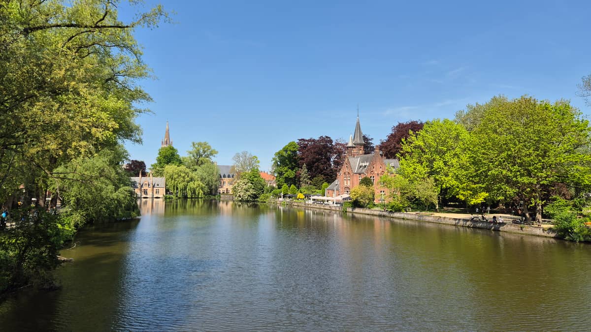 Picturesque Bruges.