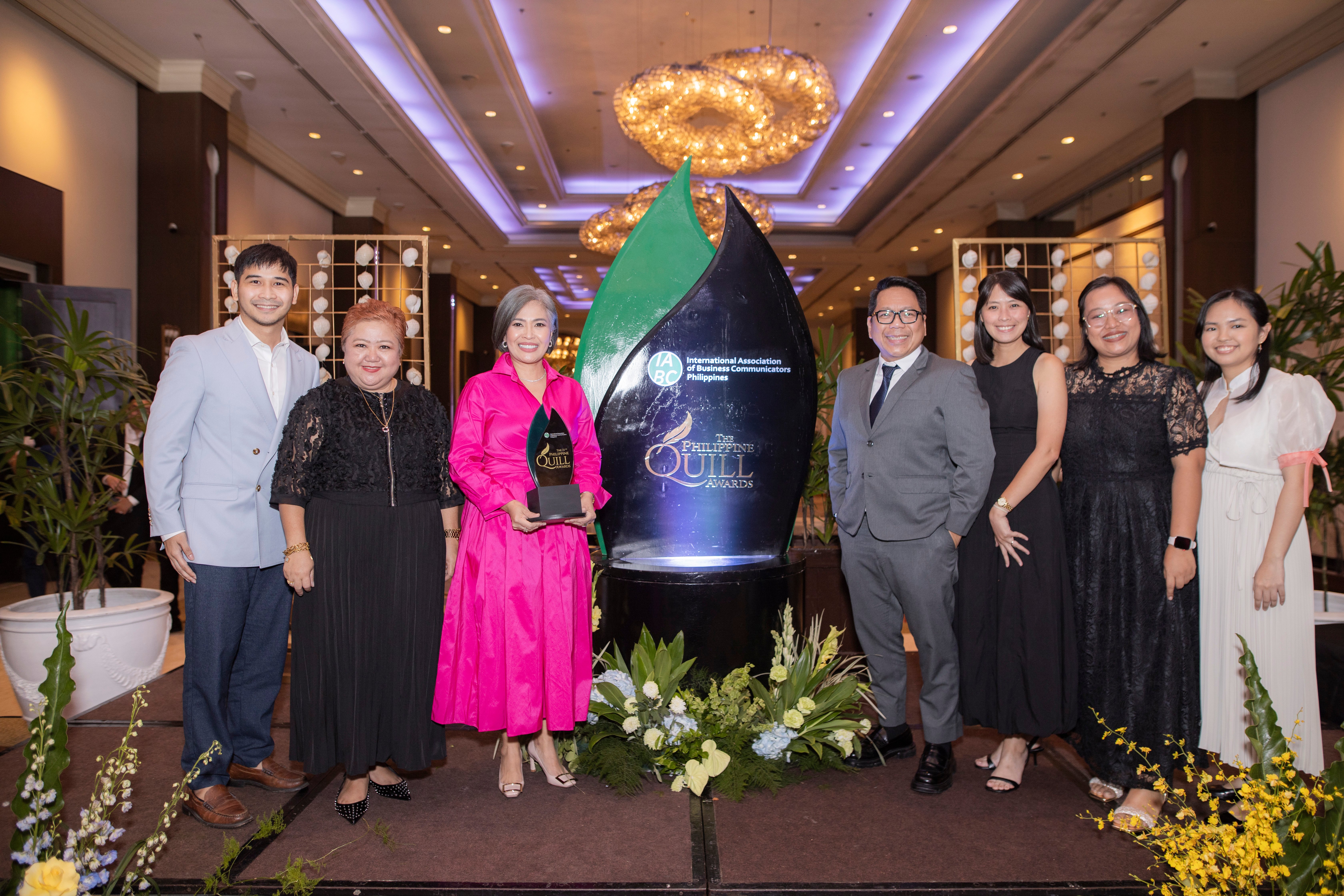 GCash Corporate Communications team wins big at Quill and Stevies 2025