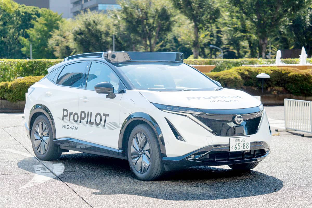 THE next-generation ProPILOT system is put to the test as an Ariya prototype moves through downtown Tokyo.