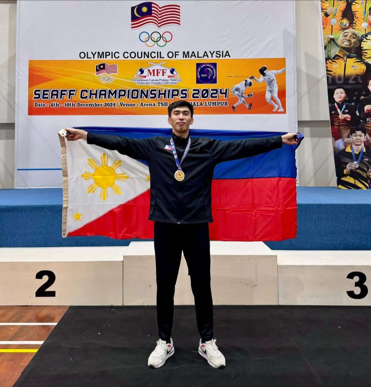 NOELITO Jose is using his sword to achieve his goal of seeing action in the Summer Olympics.
