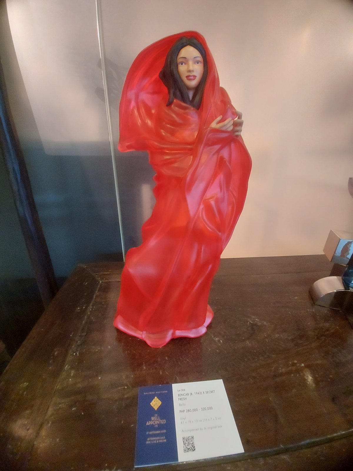 'Sabel' sculpture by National Artist Benedicto Cabrera.