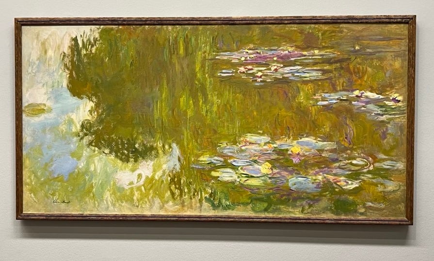 The Water Lily Pond, 1917-1919, Claude Monet