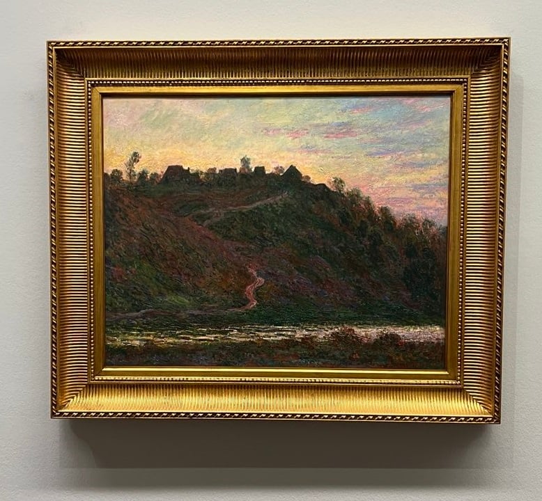 The Village of La Roche-Blond (Sunset), 1889, Claude Monet